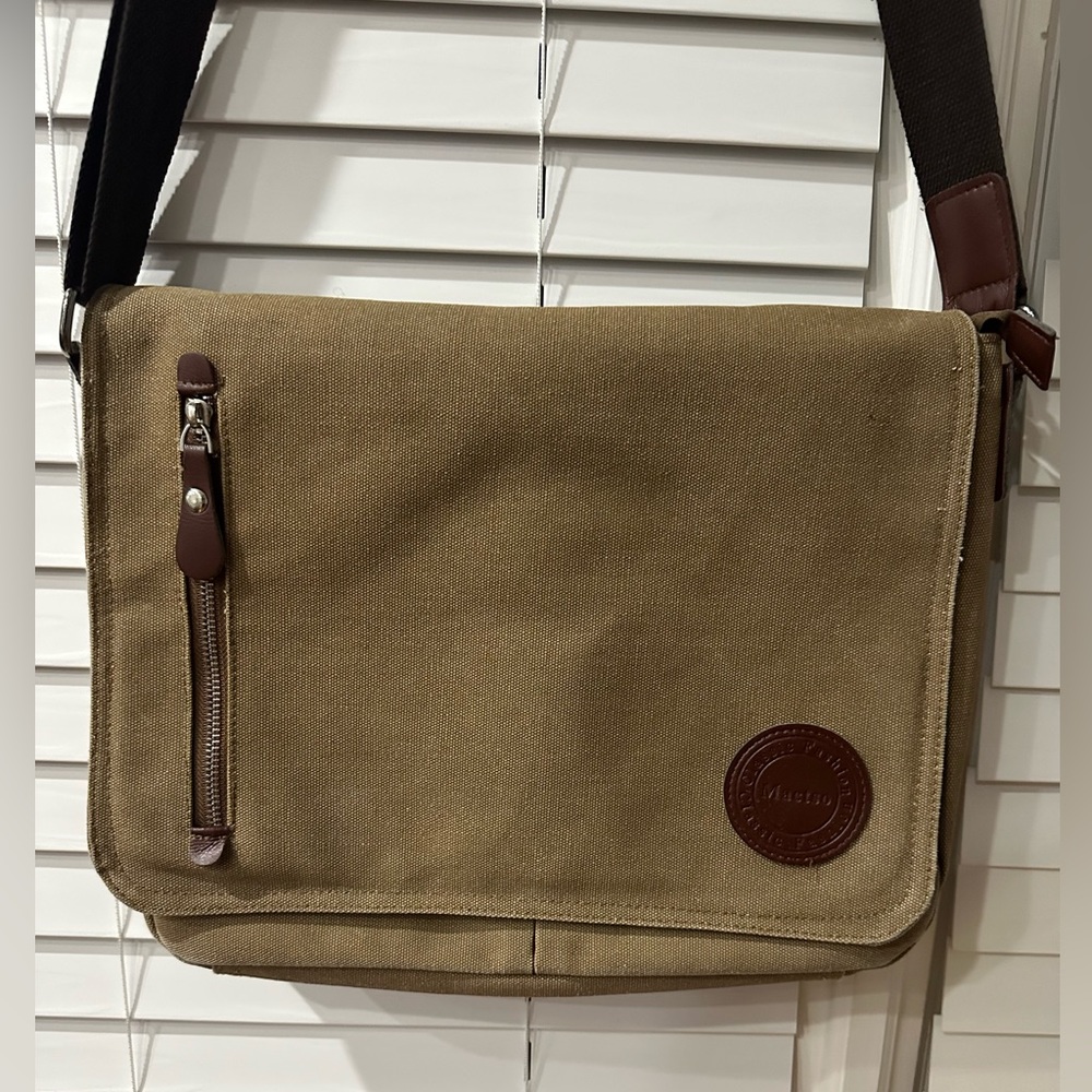 🥳 Next Vintage Canvas Satchel Messenger Bag! 🤎 Best Offer Accepted!